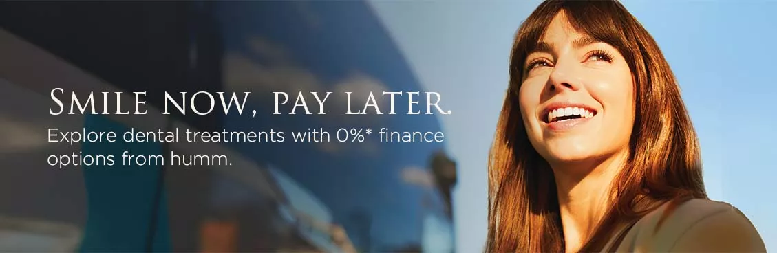 Explore dental treatments with 0%* finance options from humm.